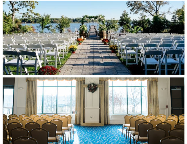 Waterfront Wedding Venue at Water's Edge