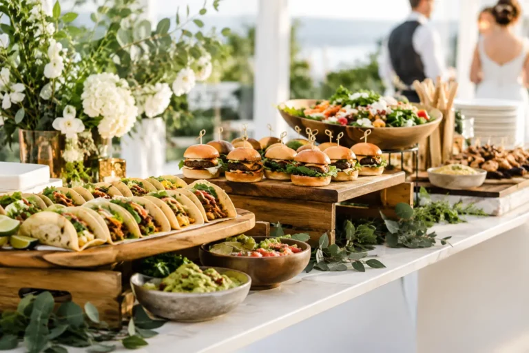 12 Wedding Food Station Ideas Guests Remember
