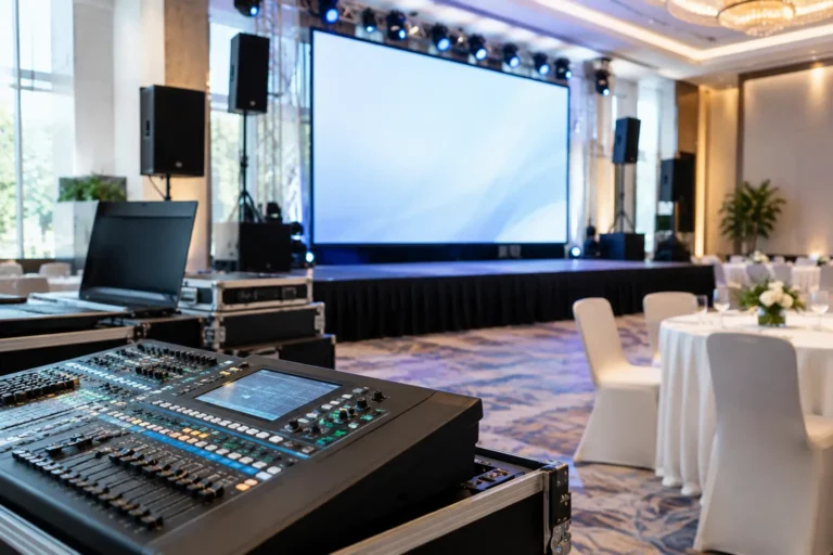 Event Venue Audiovisual Equipment That Delivers